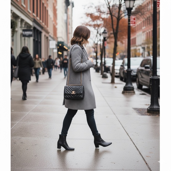 Old Navy Women's Gray Teddy Jacket - Picture 2 of 9